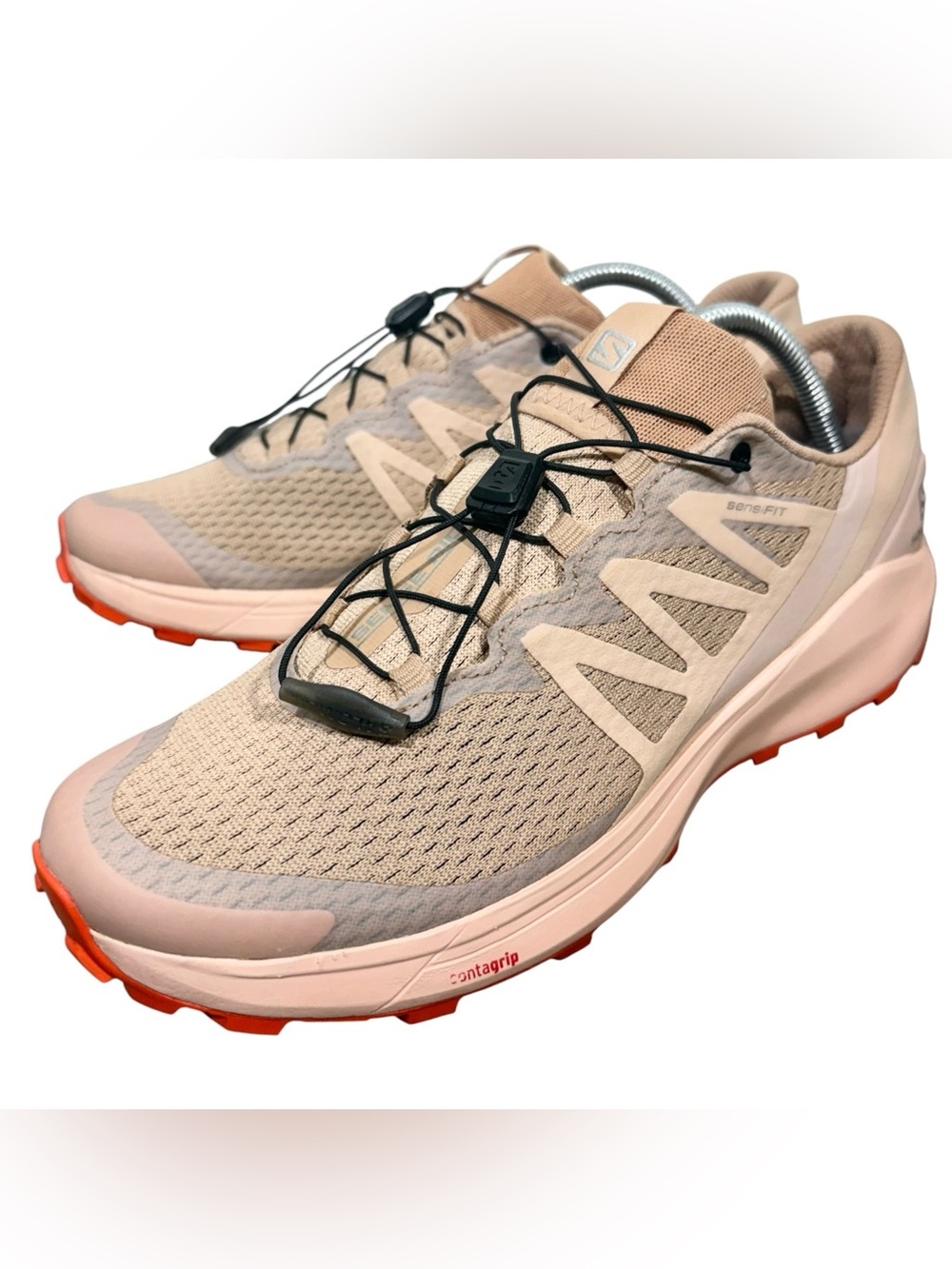 Salomon Sense Ride 4 Sirocco Peach Trail Running Sneakers Women’s Size 10